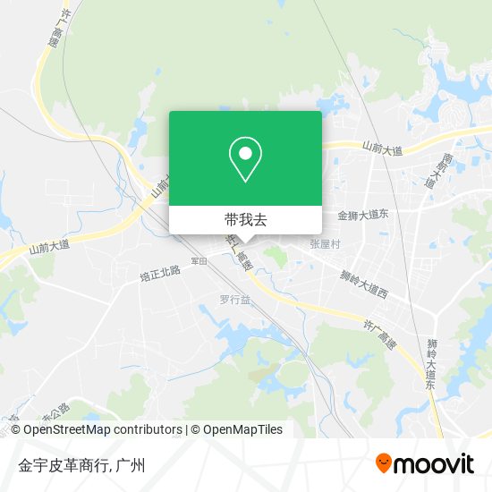 金宇皮革商行地图