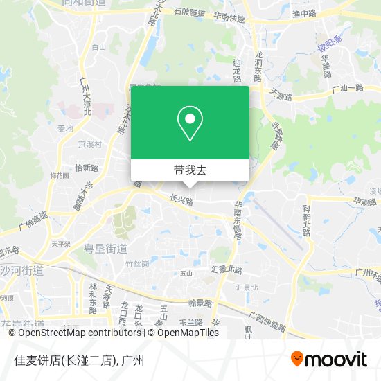 佳麦饼店(长湴二店)地图