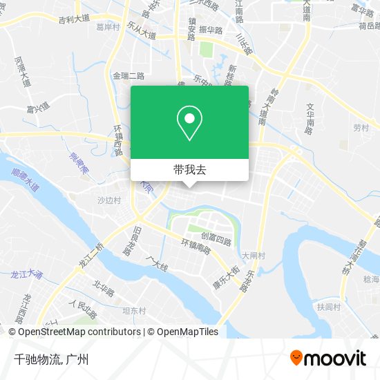 千驰物流地图
