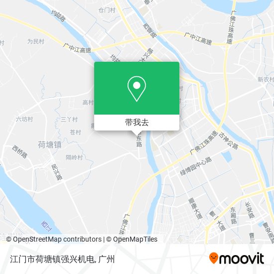 江门市荷塘镇强兴机电地图