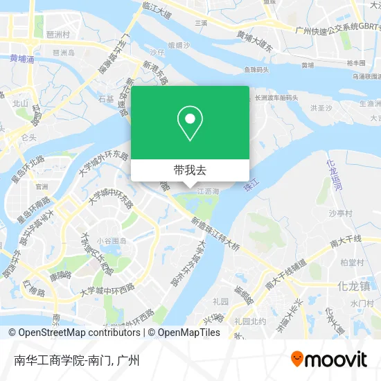 南华工商学院-南门地图