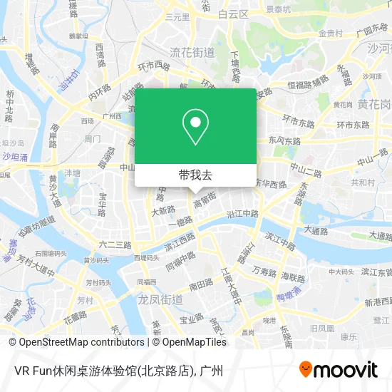 VR Fun休闲桌游体验馆(北京路店)地图