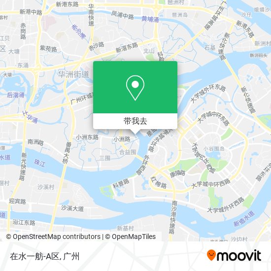 在水一舫-A区地图