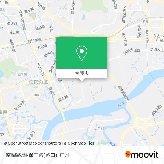 南碱路/环保二路(路口)地图