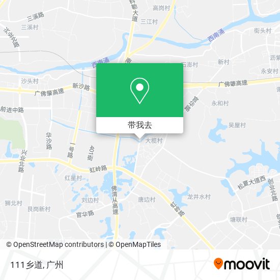 111乡道地图