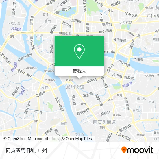 同寅医药旧址地图