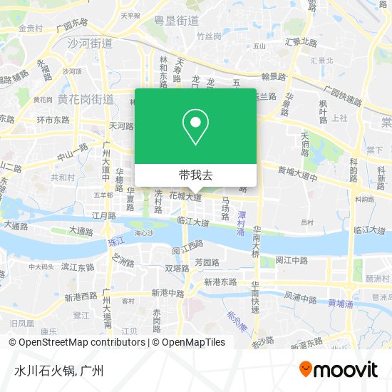 水川石火锅地图
