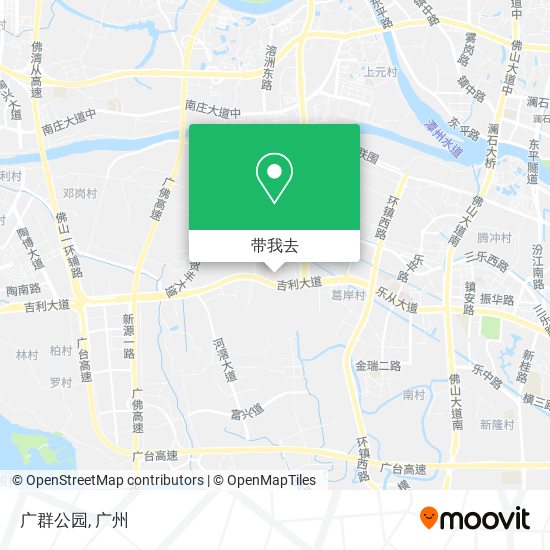 广群公园地图