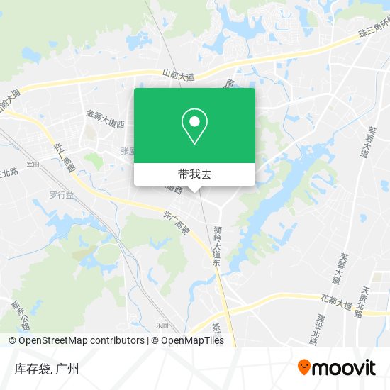 库存袋地图