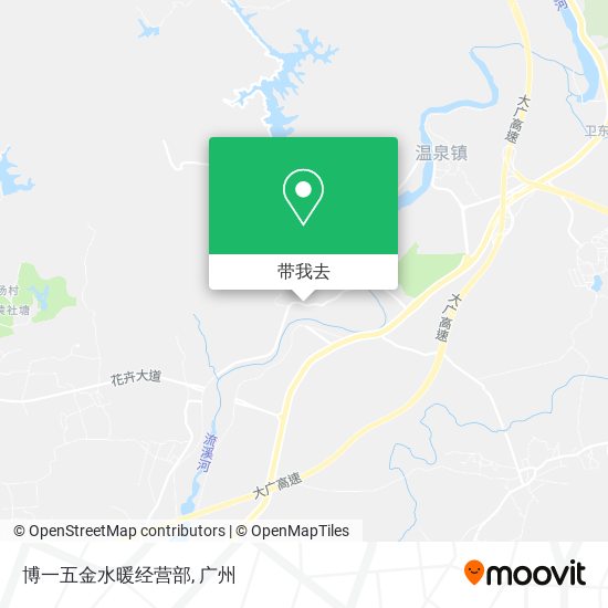 博一五金水暖经营部地图