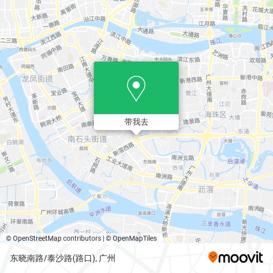 东晓南路/泰沙路(路口)地图