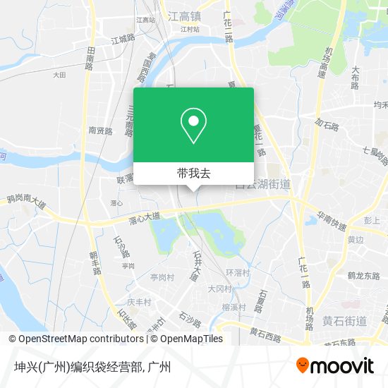 坤兴(广州)编织袋经营部地图