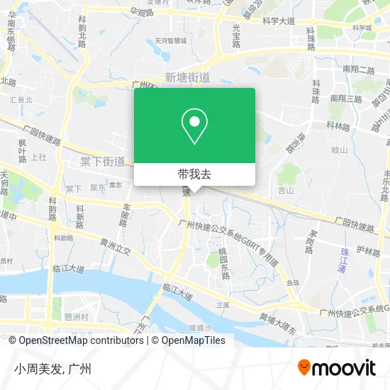 小周美发地图