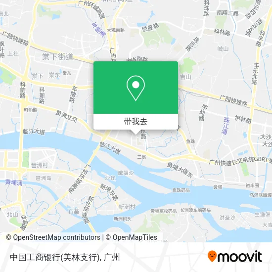 中国工商银行(美林支行)地图
