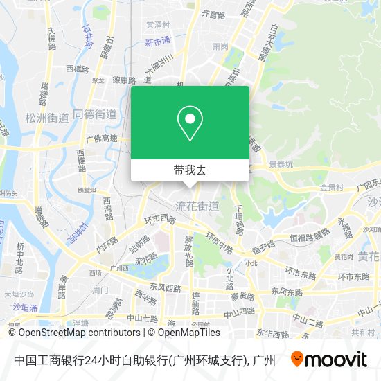 中国工商银行24小时自助银行(广州环城支行)地图
