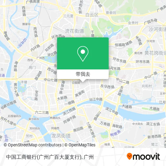 中国工商银行(广州广百大厦支行)地图