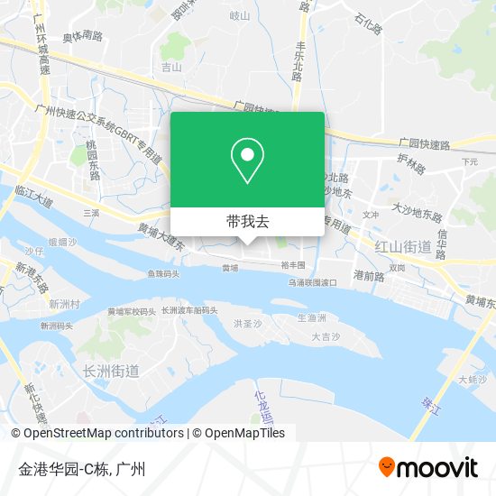 金港华园-C栋地图