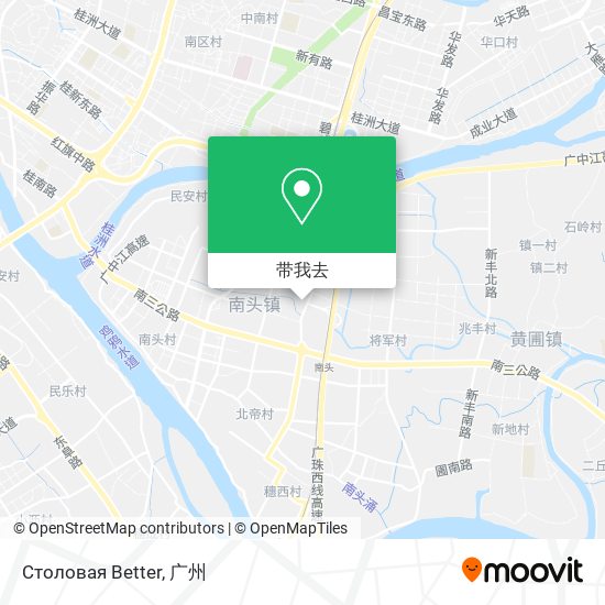 Столовая Better地图