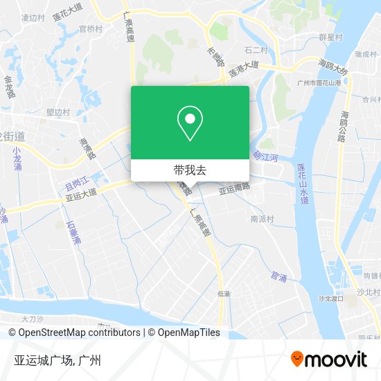 亚运城广场地图