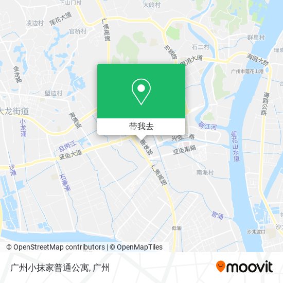 广州小抹家普通公寓地图