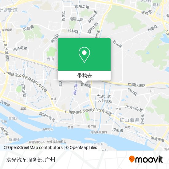 洪光汽车服务部地图