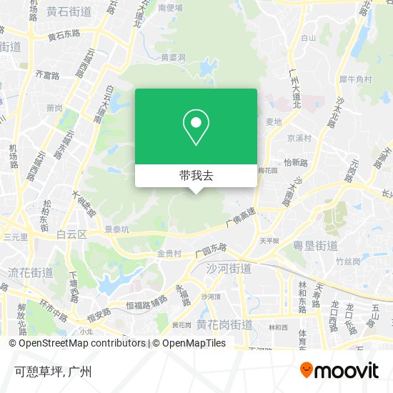 可憩草坪地图