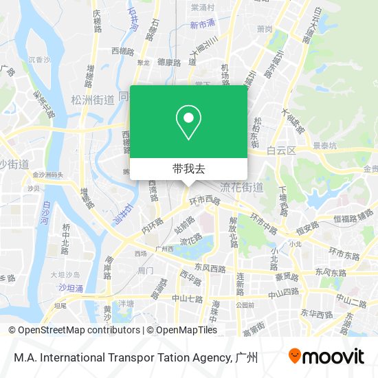 M.A. International Transpor Tation Agency地图