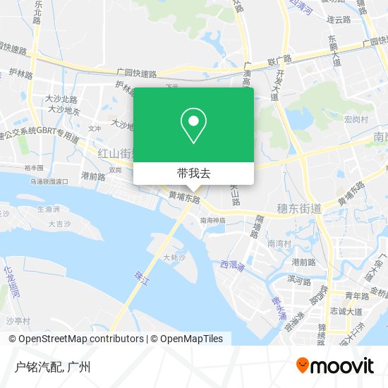 户铭汽配地图