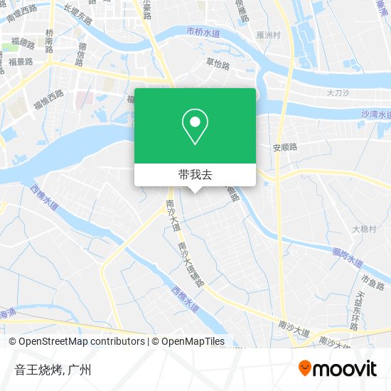 音王烧烤地图