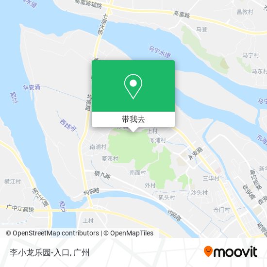 李小龙乐园-入口地图