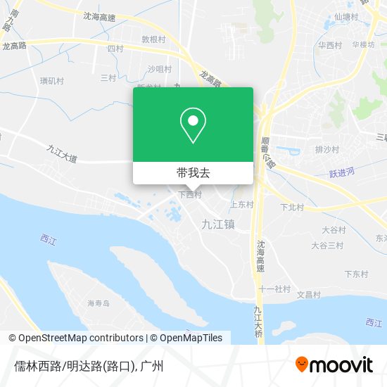 儒林西路/明达路(路口)地图