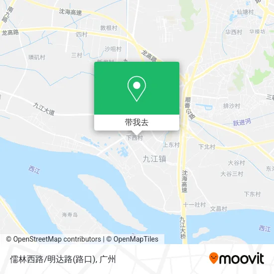 儒林西路/明达路(路口)地图