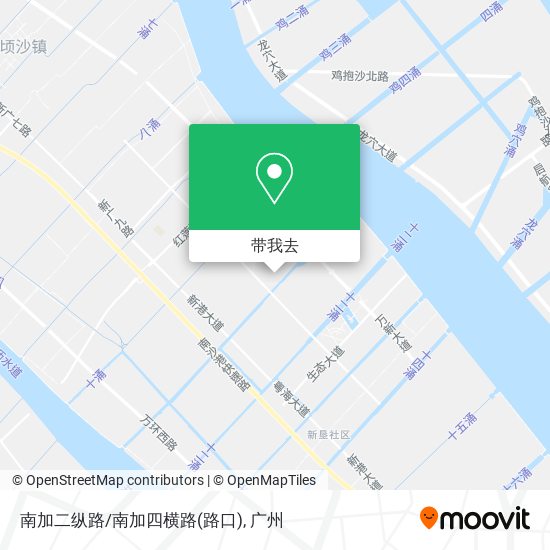 南加二纵路/南加四横路(路口)地图