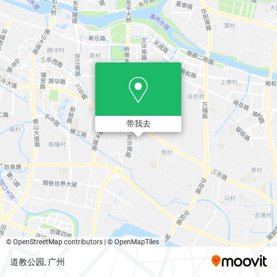 道教公园地图