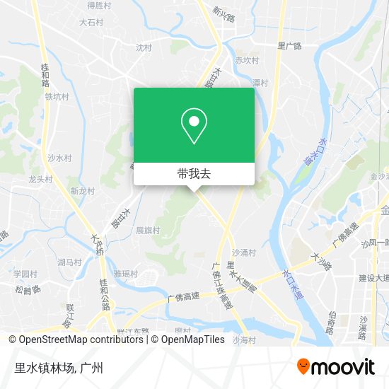 里水镇林场地图