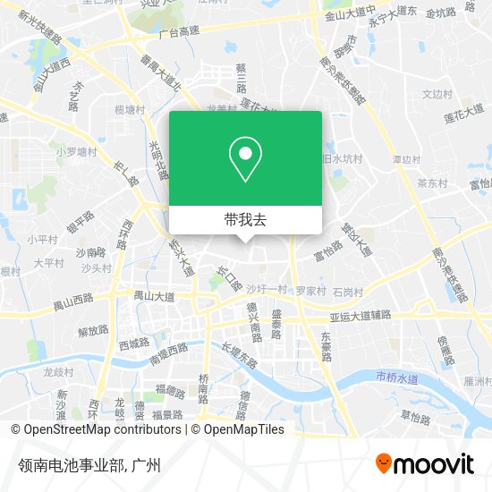 领南电池事业部地图
