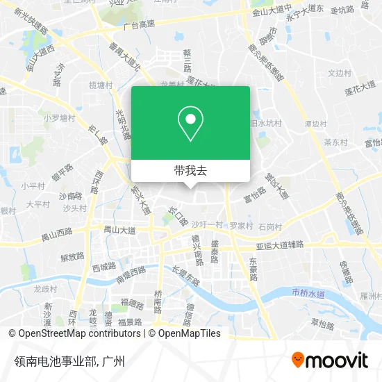 领南电池事业部地图