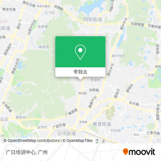 广日培训中心地图