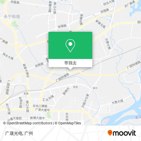 广晟光电地图