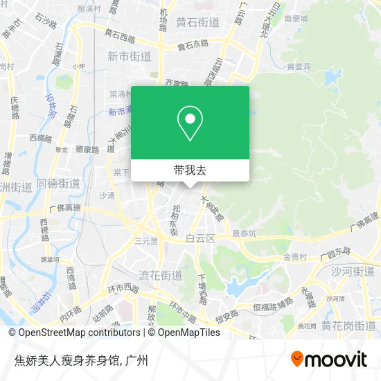 焦娇美人瘦身养身馆地图