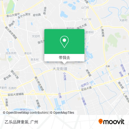 乙乐品牌童装地图