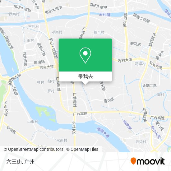 六三街地图