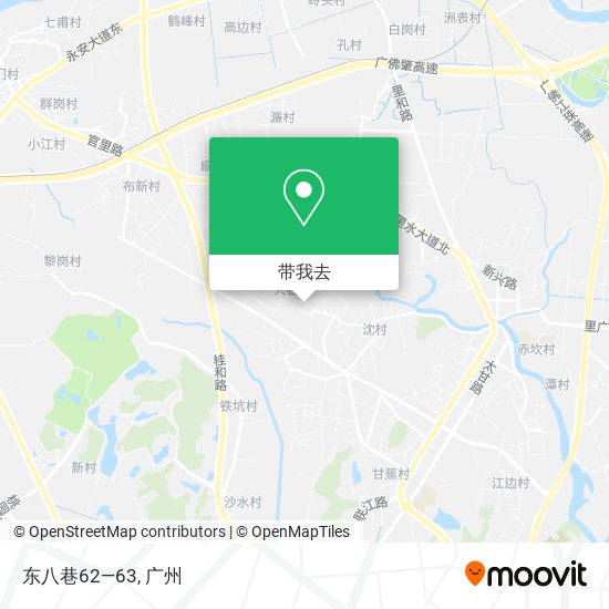 东八巷62—63地图