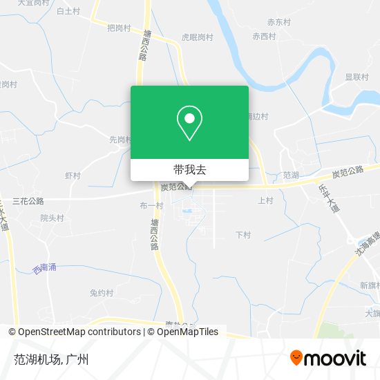 范湖机场地图