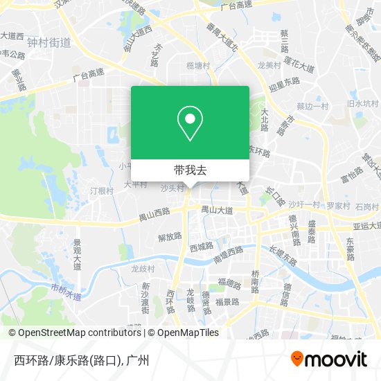 西环路/康乐路(路口)地图