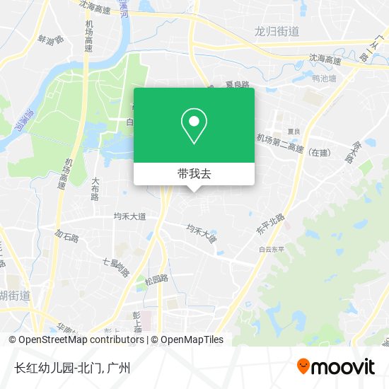 长红幼儿园-北门地图