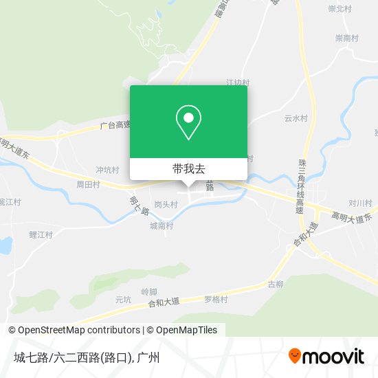 城七路/六二西路(路口)地图