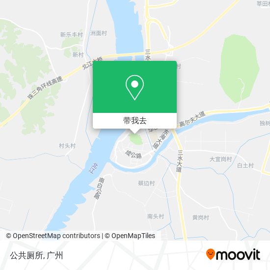 公共厕所地图