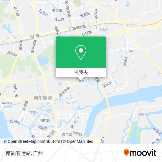 南岗客运站地图