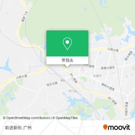 前进新街地图